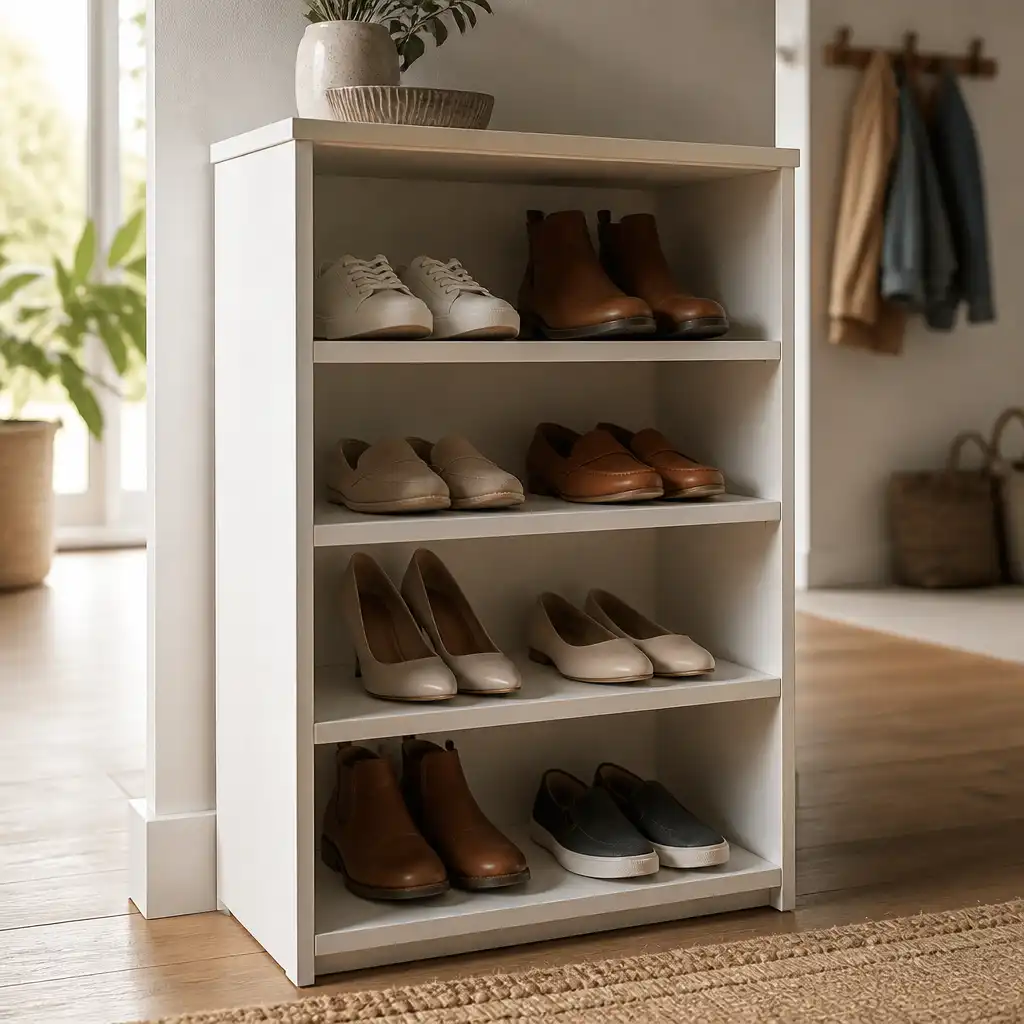 Fixed shelves