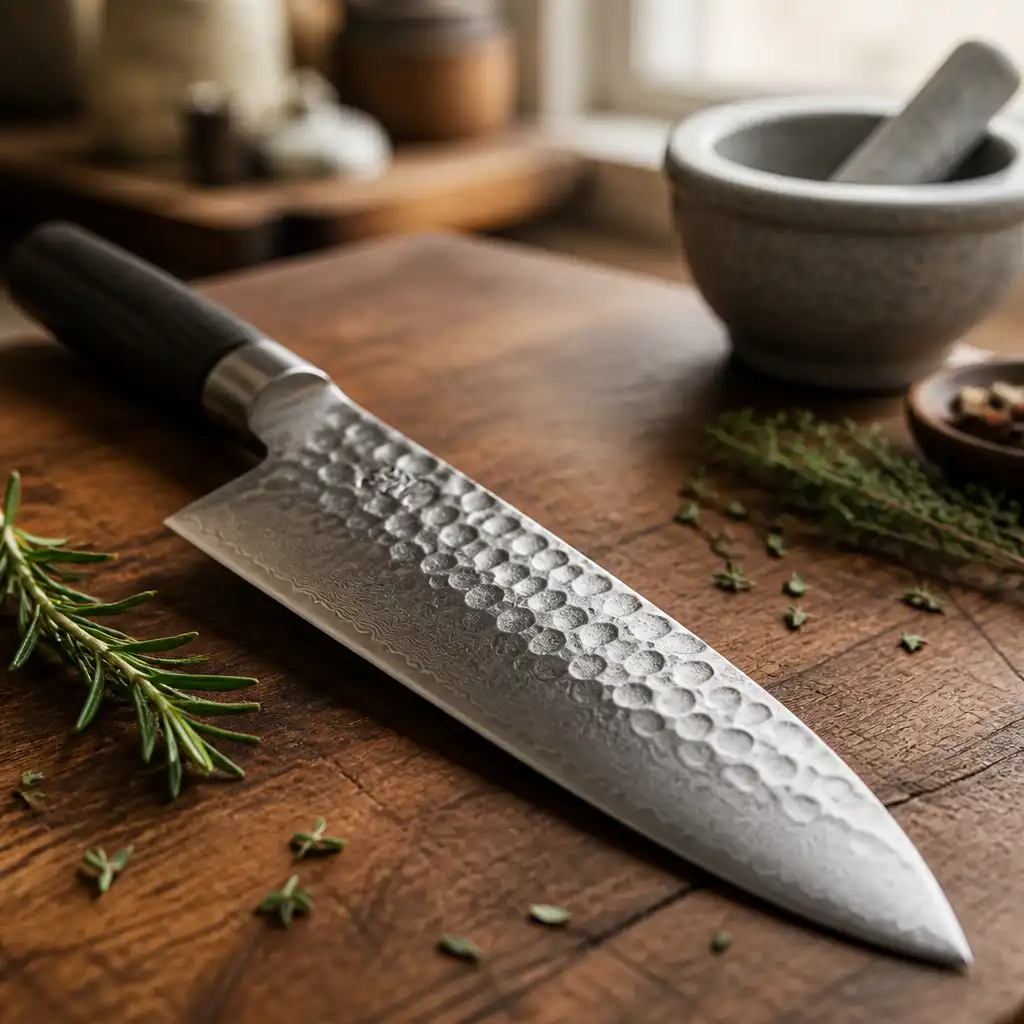 Hammered texture
